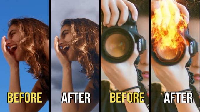 apply motion effect to still photo