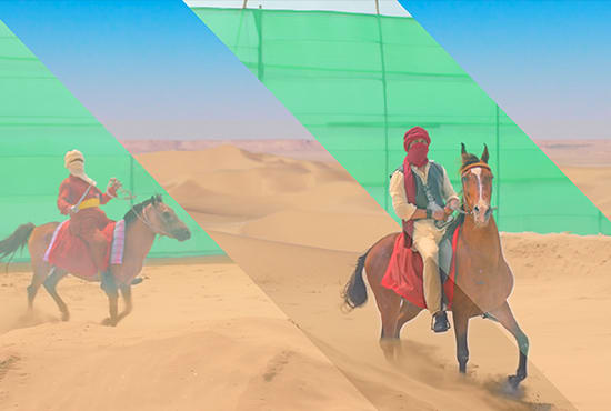 stunning vfx compositing cinematic precision