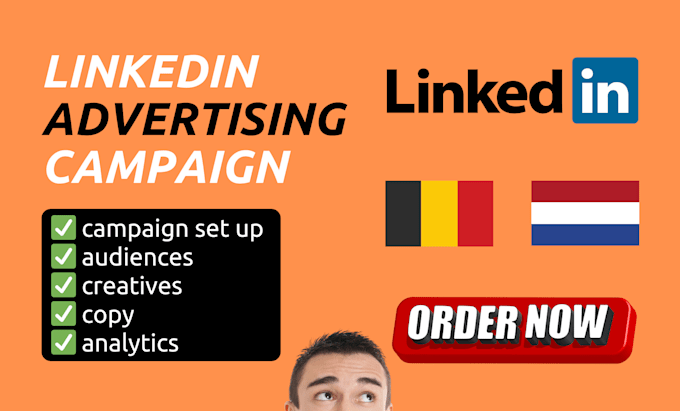 set up a linkedin campaign with high quality ads
