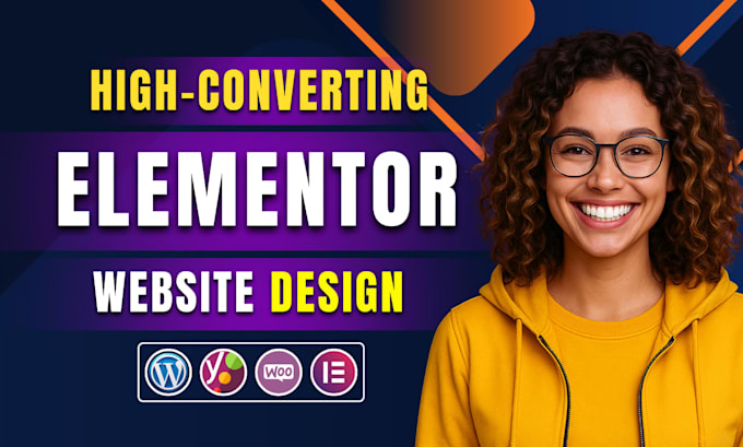 design a high converting elementor pro wordpress website or landing page