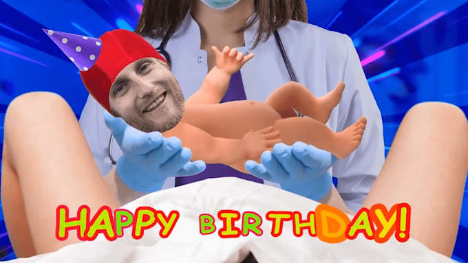 make epic funny happy birthday video