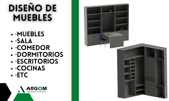 design 3d furniture and detailed plans