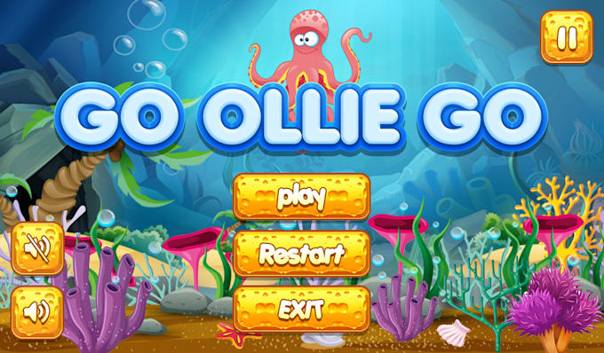create 2d game UI, gui, background, characters, icons, props PC and mobile
