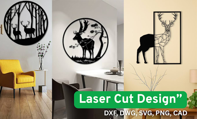 make dxf files for laser cutting, engraving or plasma, svg
