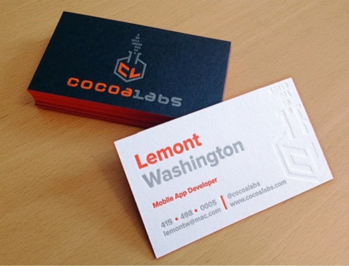 500 double sided business cards