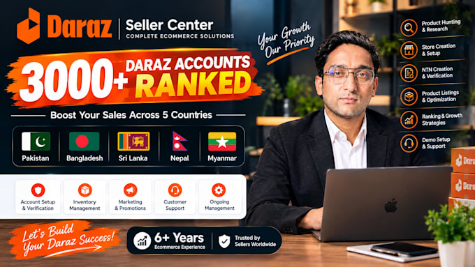 add your daraz store products search a winning product
