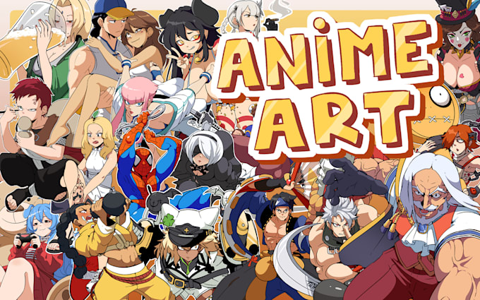 make an amazing anime style illustration