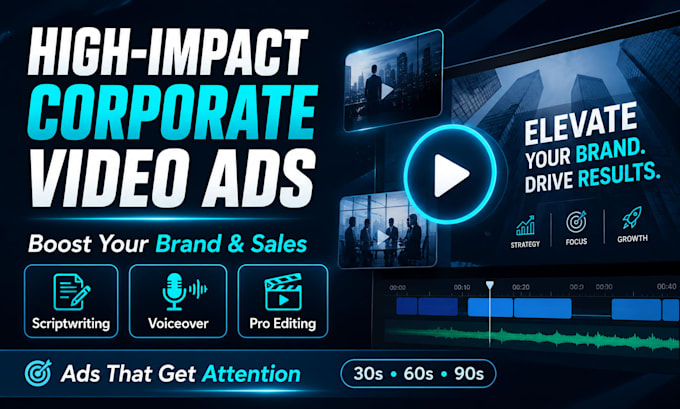 create high impact corporate video ads that boost your brand and sales