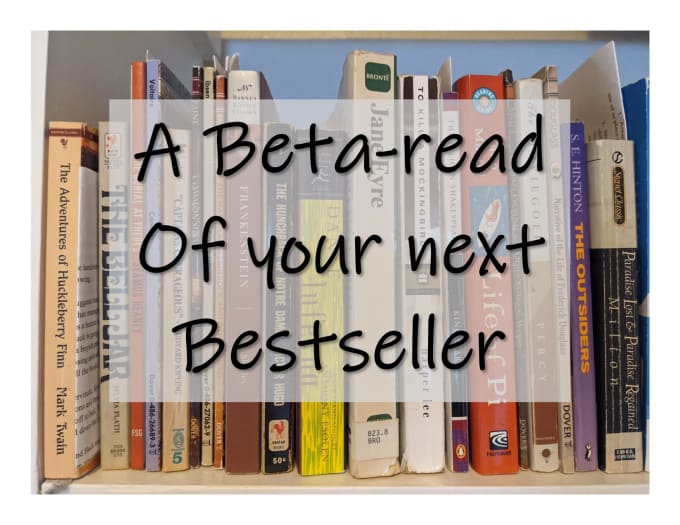 Beta read your next bestseller by Reading_glasses Fiverr