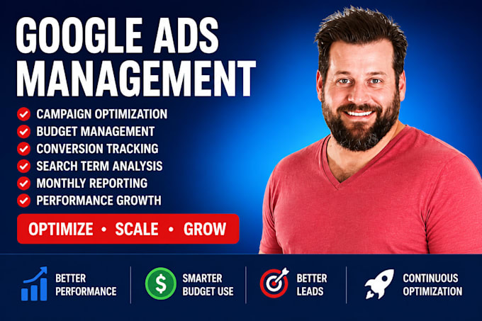 manage your google ads account for roas and results