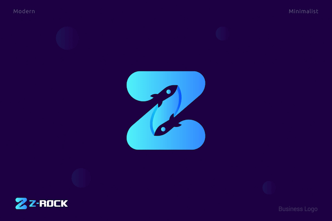 Do Your Attention Grabbing Modern Minimalist Logo Design