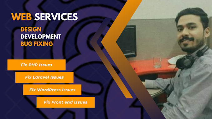 fix any single issue with your laravel, php or html website