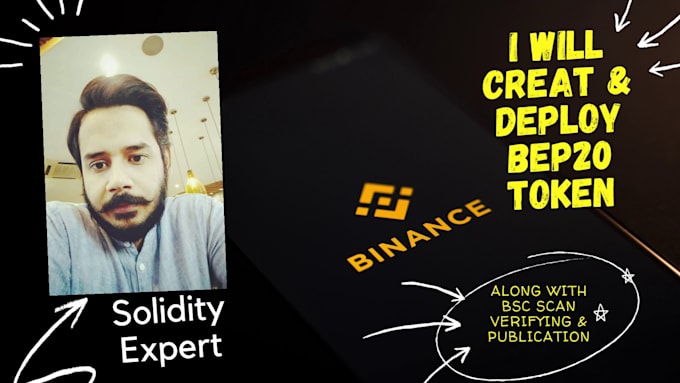 create binance bep20 erc20 token and crypto smart contract