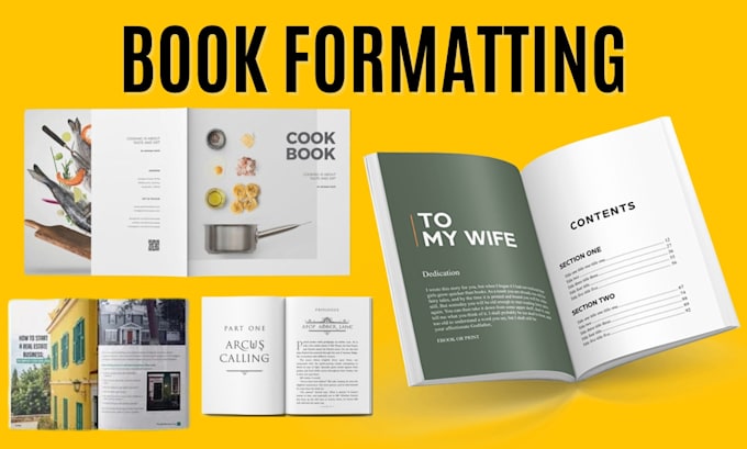 format your book, ebook and paperback for amazon kindle