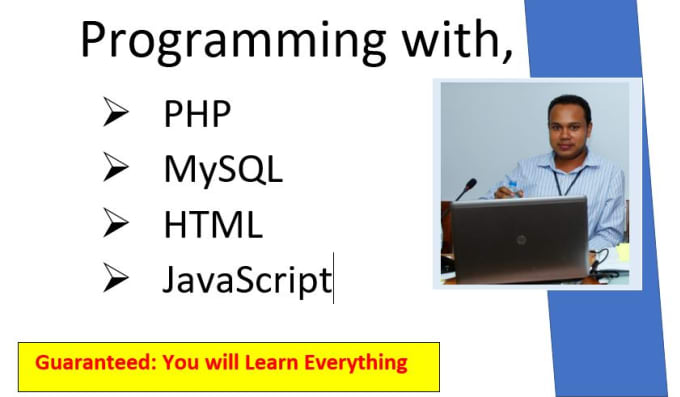 Teach you how to code with php,mysql by Softprogrammer | Fiverr