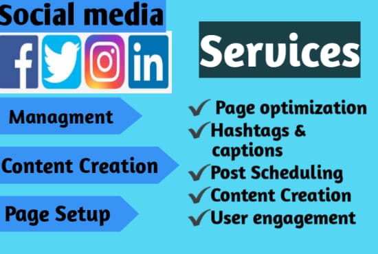 do social media copywriting and management
