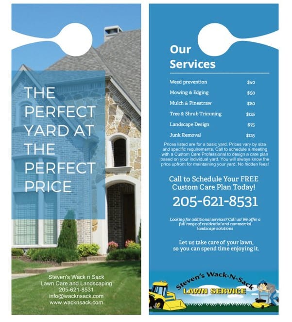design your company sales brochure