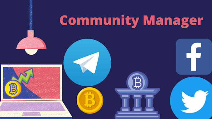 be your telegram community manager or admin