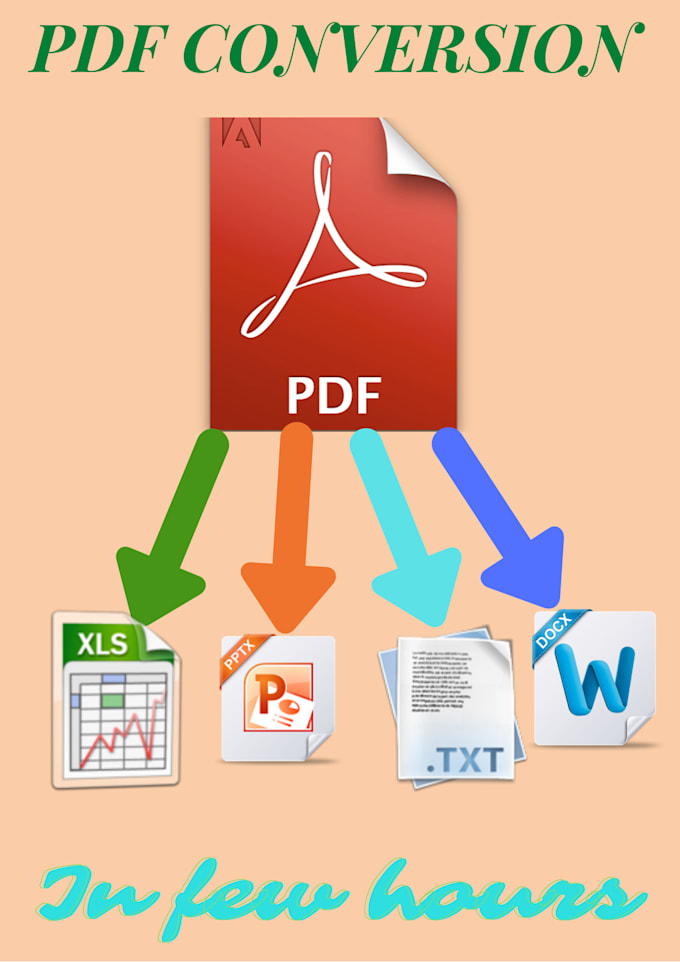 Do conversion of pdf files in any format by Kantesh_kumar | Fiverr