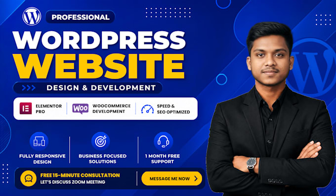 design and develop professional wordpress website for your business