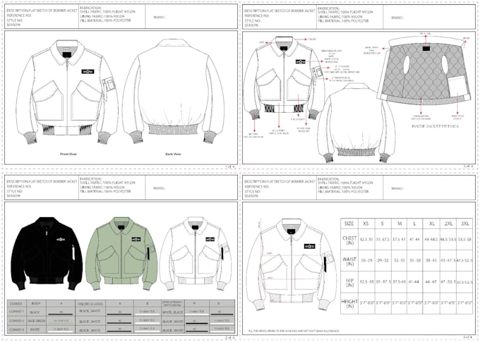 create factory support fashion tech packs and flats desgins