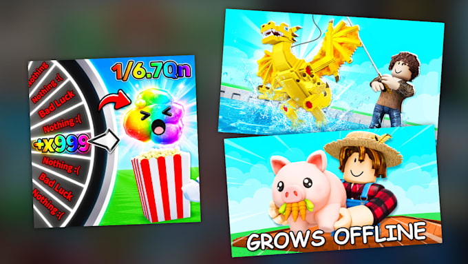 make you a high CTR roblox gfx icon thumbnail