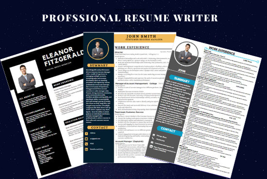 deliver a 12 hour professional resume writing service, cv rewriting and linkedin