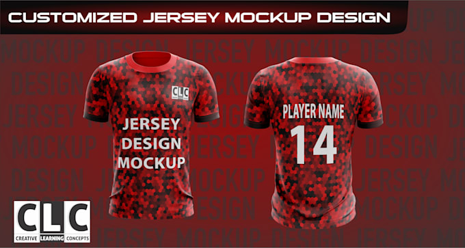 design 3d sports jersey design