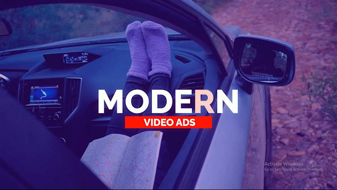 do modern business promotional video ad or short video ads