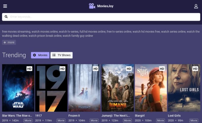 Free tv new arrivals series online websites