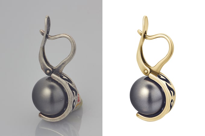 make high end jewelry retouch