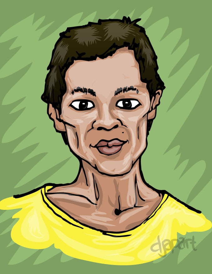 drawing cartoon caricature from your photo in my style