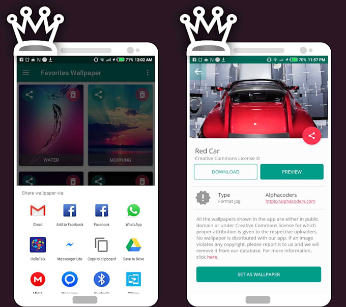design and develop a custom android mobile applications