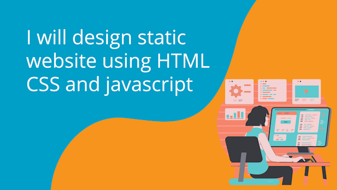 Design static website using html css and javascript by Amnasajid_ | Fiverr