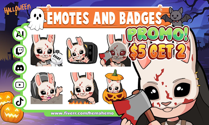 draw chibi twitch emotes, sub badges, stream animated emotes