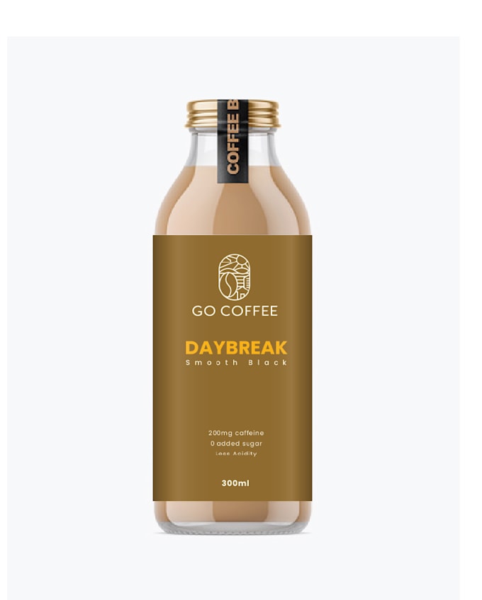 design beverage packaging and coffee labels