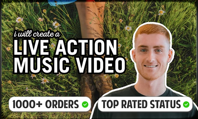 create a live action music video for your song