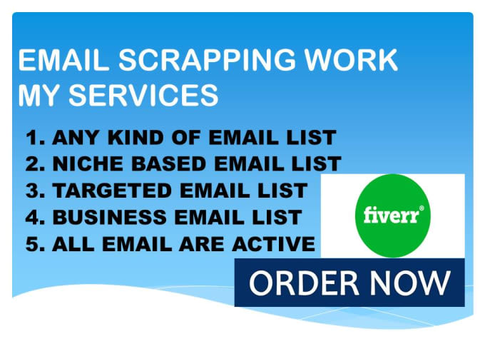 scrape active targeted emails from any social media platform