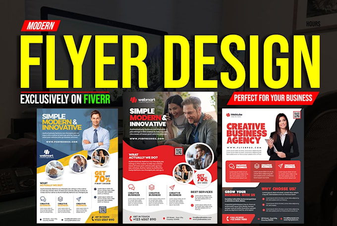 design birthday, business,grand opening and event flyer