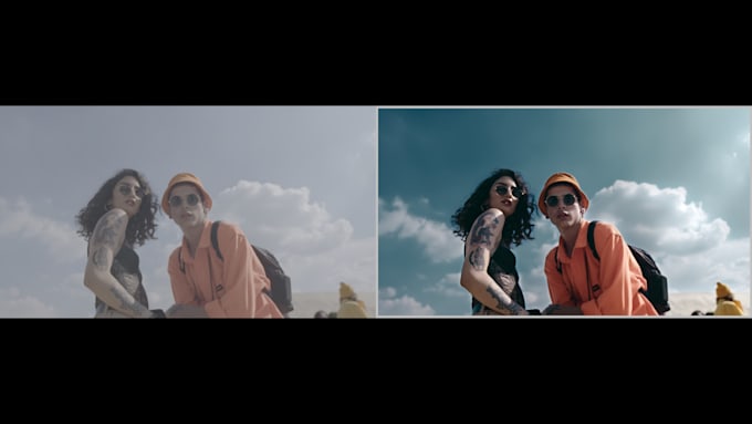 color grade your video professionally