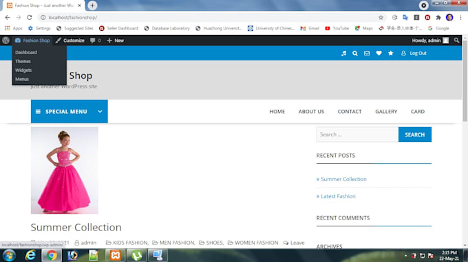 develop website urgently according to your demand