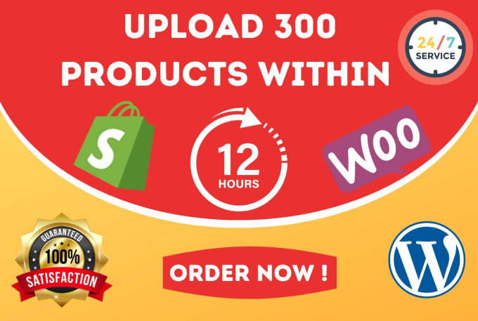 I will upload products on your shopify and woocommerce store and do product listing