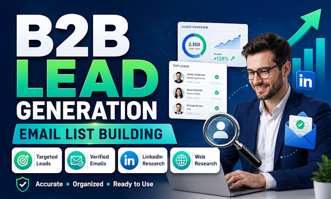 do b2b lead generation business lead collections email list building