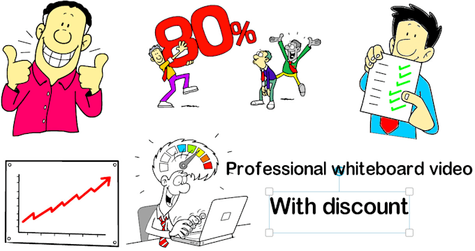 make doodle whiteboard explainer and animations video