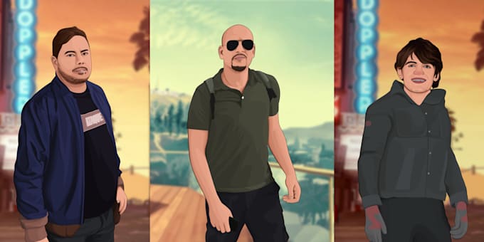 create your photo into gta 5 style
