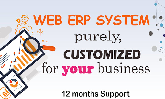 develop responsive erp, business web system for you