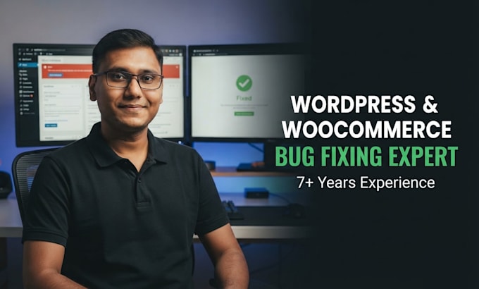 fix any wordpress bug, woocommerce, elementor errors and php issues
