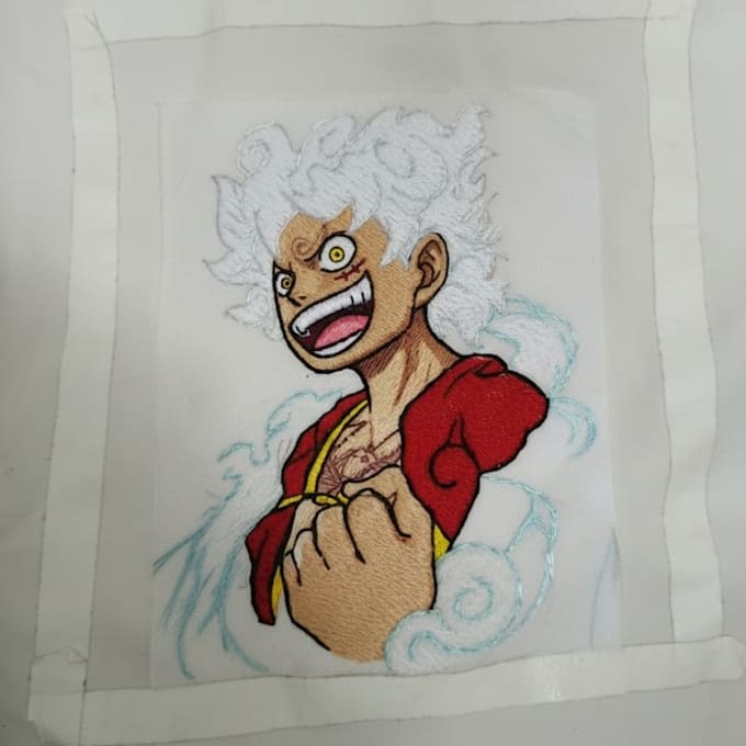 hand embroider custom t shirt design in 3 days