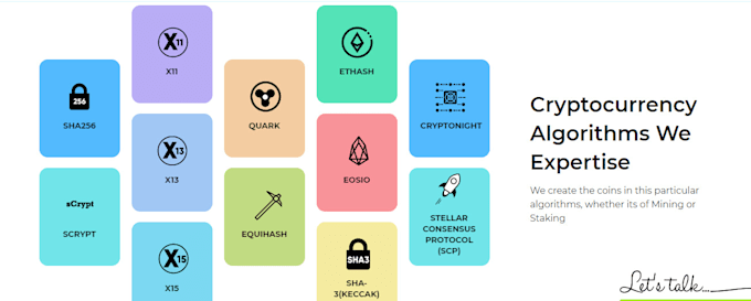 Create your own cryptocurrency like bitcoin, erc20 or ...