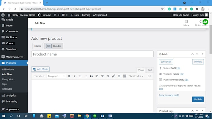 upload products to your woocommerce and shopify store